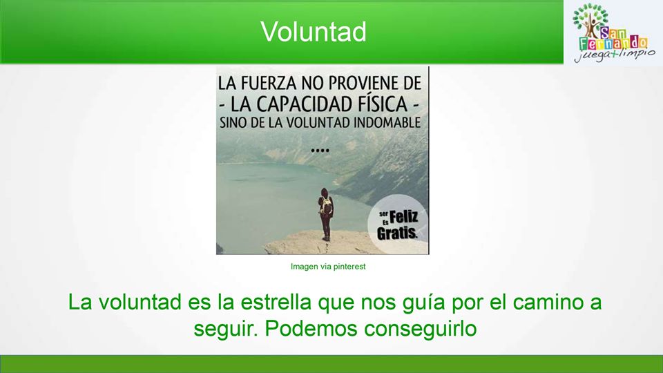 Si algo nos hace falta estos días es fuerza de voluntad para resistir entre todos esta situación. Ánimo a todos y ya sabéis... #juegalimpio  #YoMeQuedoEnCasa