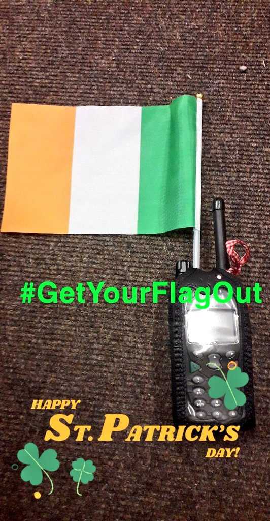 HilleryCollins's tweet photo. @Kate_Murray1 @AmbulanceDublin @AmbulanceNAS @NAS_NL_CEO @FergusMurray8 @LoughlinstwnNAS Still getting into the spirit of the day @AthloneNAS. Ambulance is dressed for the parade but no where to go. Hope you all have a safe and happy St Patrick's Day. To all our colleagues and friends across the globe #GetYourFlagOut with @AmbulanceNAS @HSELive & celebrate the Irish https://t.co/QXqslKS1SC