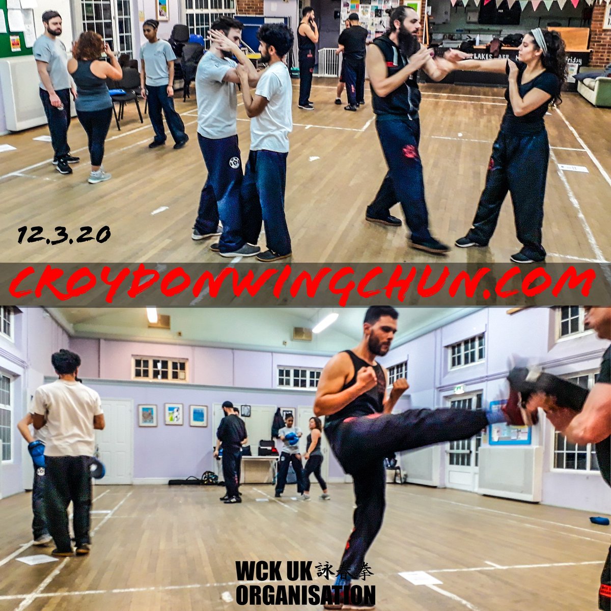 SifuLudwig's tweet photo. Small turnout the last few classes for obvious reasons, but we are prepared. Members head over to Telegram &amp; keep an eye out as things develop

#wckuk #wingchun #kungfu #croydon #sifujasonludwig #southnorwood #crystalpalace #martialarts #wingtsun #kidsclasses #kidswingchun https://t.co/crHfQK89IE