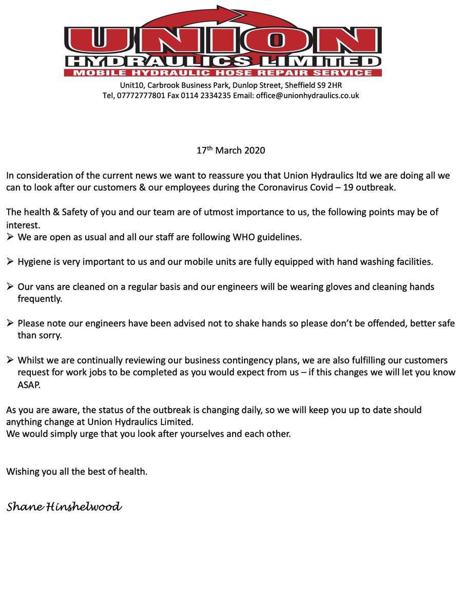 Union Hydraulics Ltd (@unionhydraulics) on Twitter photo 