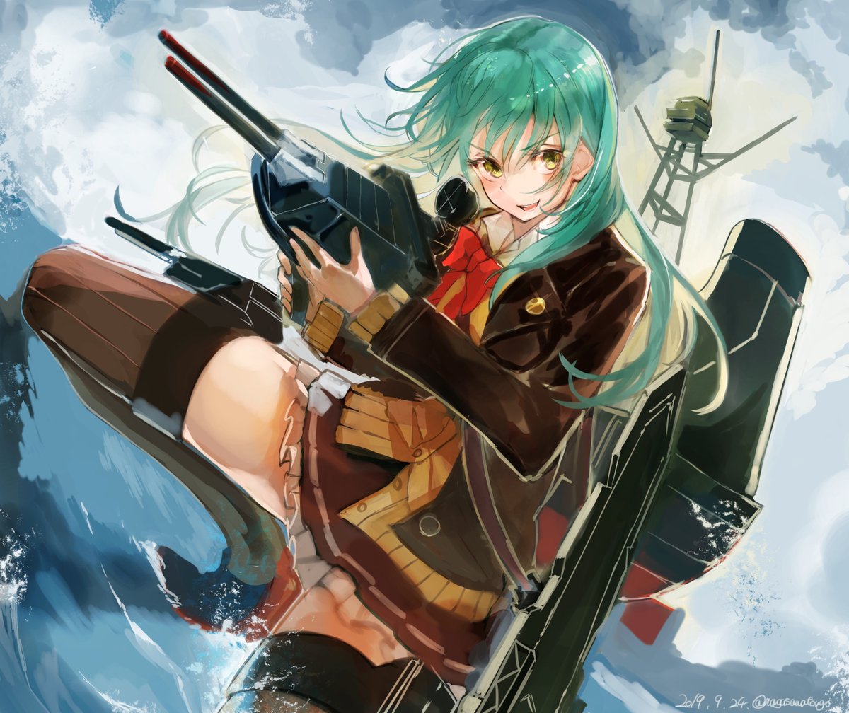 時雨(艦これ) ,時雨改二 「#自分のTwitterいいねTOP3をあげる 
もっと良いと言っていただけるよう」|ナガサワ トウゴのイラスト