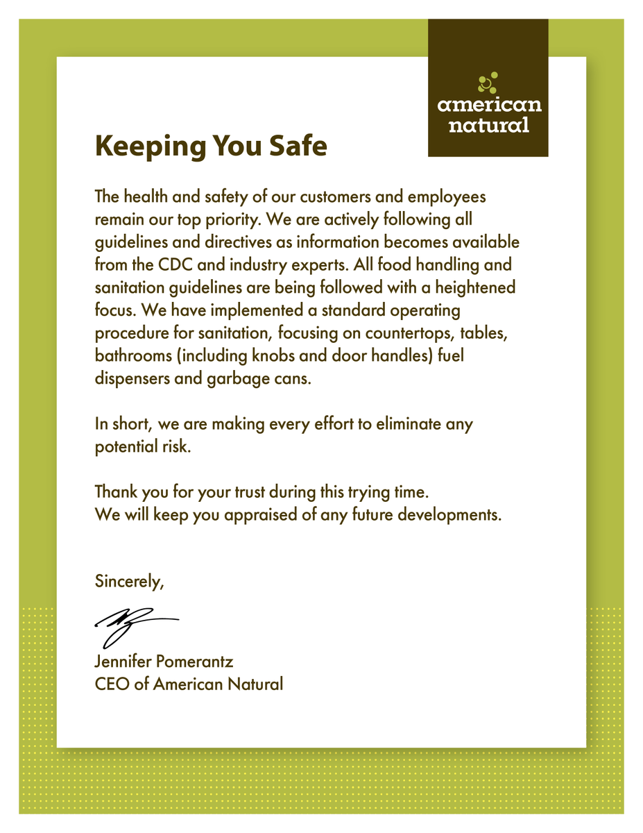 ANfuelforward's tweet photo. Given the current state of affairs, please take note of the following and stay safe. https://t.co/OpFDzYrAS9
