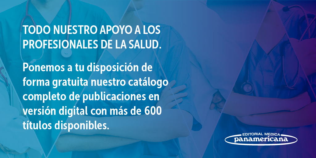 Ponemos a tu disposición EUREKA, la plataforma digital que incluye nuestro catálogo completo de publicaciones en versión digital para consultar tus dudas entre más de 600 títulos medicapanamericana.com/es/eureka-covi…
Acceso gratuito vigente hasta que finalice la situación excepcional actual.