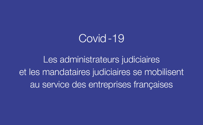 CNAJMJ's tweet image. Les administrateurs judiciaires et les mandataires judiciaires se mobilisent au service des entreprises françaises. Retrouvez toutes les informations sur cnajmj.fr
#CNAJMJ #Covid19 #Coronavirus