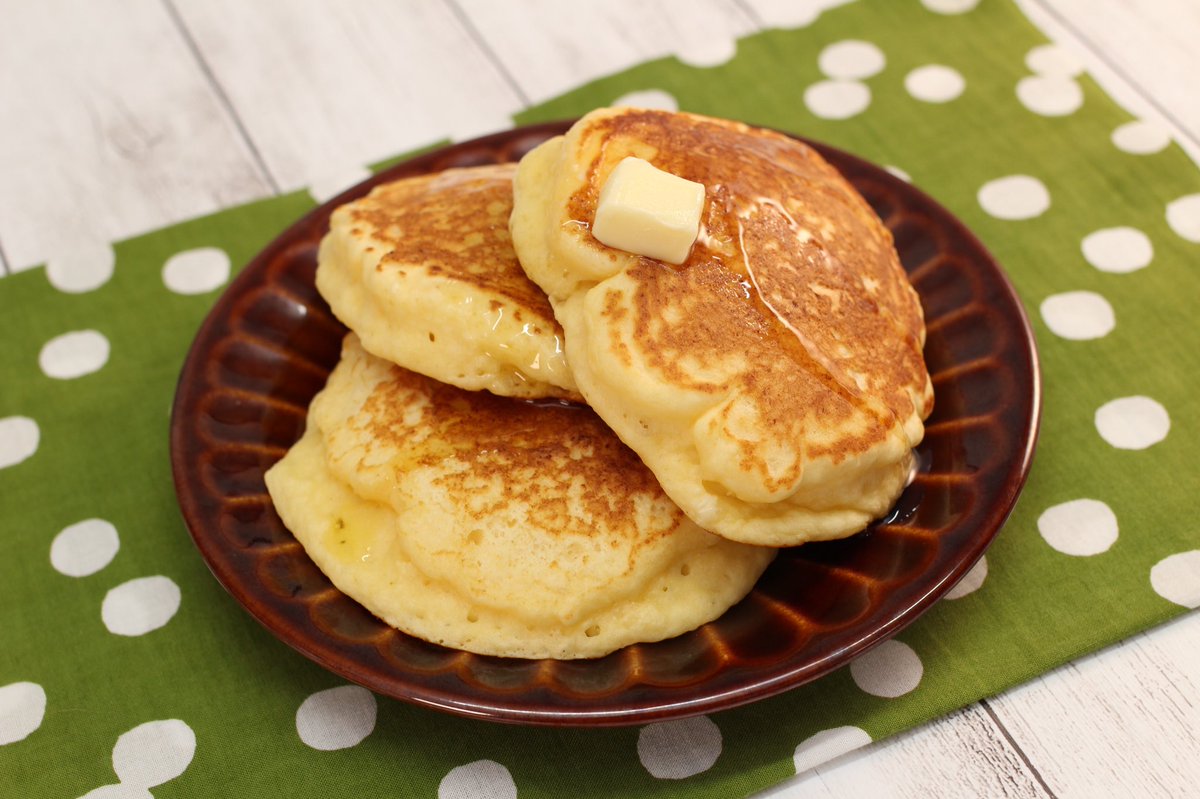 ぼく いらすと料理家 よく ホットケーキミックスって薄力粉で代用できますか って質問いただくので 置き換えレシピ書いておきます 150gのホットケーキmx 薄力粉1g 砂糖15g 片栗粉9g 大1 ベーキングパウダー4g 小1 0gのホット