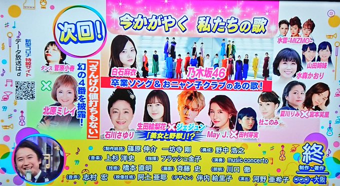 年3月17日 火 うたコンで話題になったワード トレンドアットtv