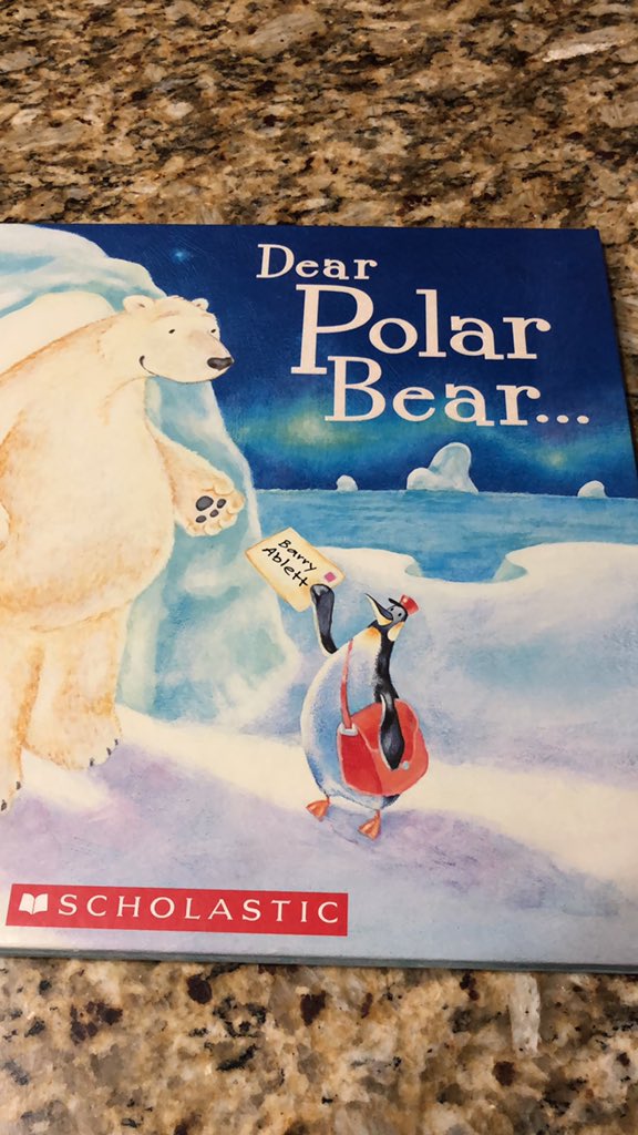 SKESLibrary's tweet image. Join me this morning on the SKES Facebook page as I read Dear Polar Bear.  Joining me will be 2 special guests you won’t want to miss. 🐶