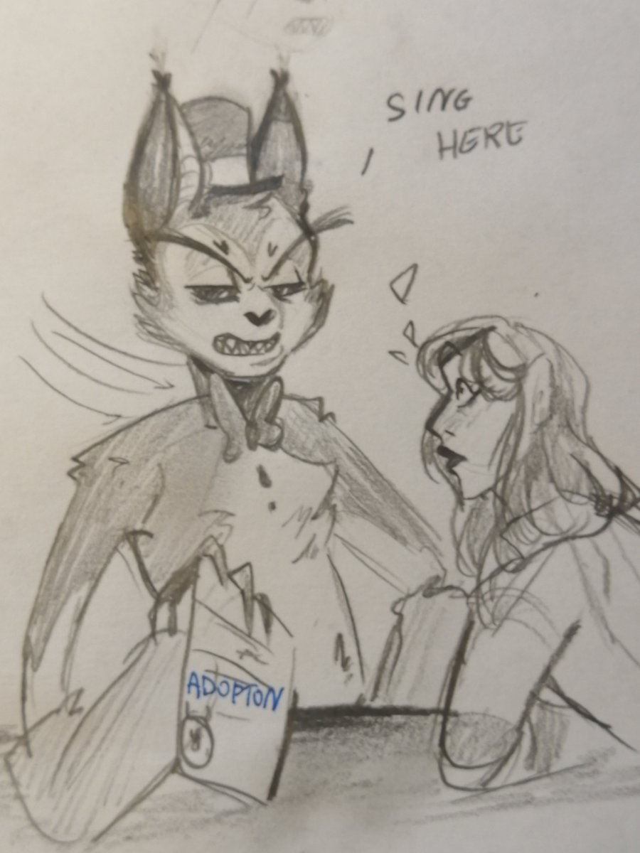 ArtiaJust's tweet photo. I've been reading some Alastor x Reader fanficition
and one of my friends showed me Dapper dresser on ao3
I HAD TO DRAW THESE TWO AND THIS MEME
#Husk #Reader #DapperDresser #AlastorxReader https://t.co/GNRWYMIZpX