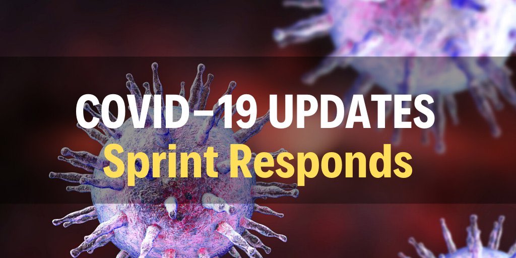 The health &amp; safety of our #SprintFam and customers is our top priority and we’ll temporarily close approx. 71% of @Sprint Stores while we maintain our service &amp; repair locations to provide essential wireless services for our communities 💛 #COVID19 sprint.co/2IKmPVh