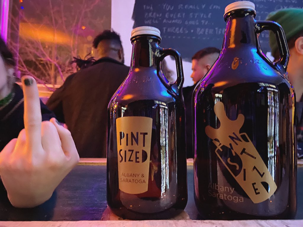 Yo coronavirus... 🖕🖕🖕🖕🖕
2 PM to 8 PM Monday through Saturday. During this time we are offering free growlers ($5 value) with any fill since we are not accepting any used glass. On top of that most of our fills have dropped in price. Untappd menus for pricing. Posivibes!