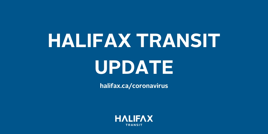 hfxtransit's tweet photo. Update (March 17, 1:39 p.m.) effective tomorrow (March 18) Halifax Transit will suspend all fare collection on bus and ferry services as a result of the municipality’s commitment to safe social distancing. More info: https://t.co/4BTdRhfTMP https://t.co/ZZebxbYVKA