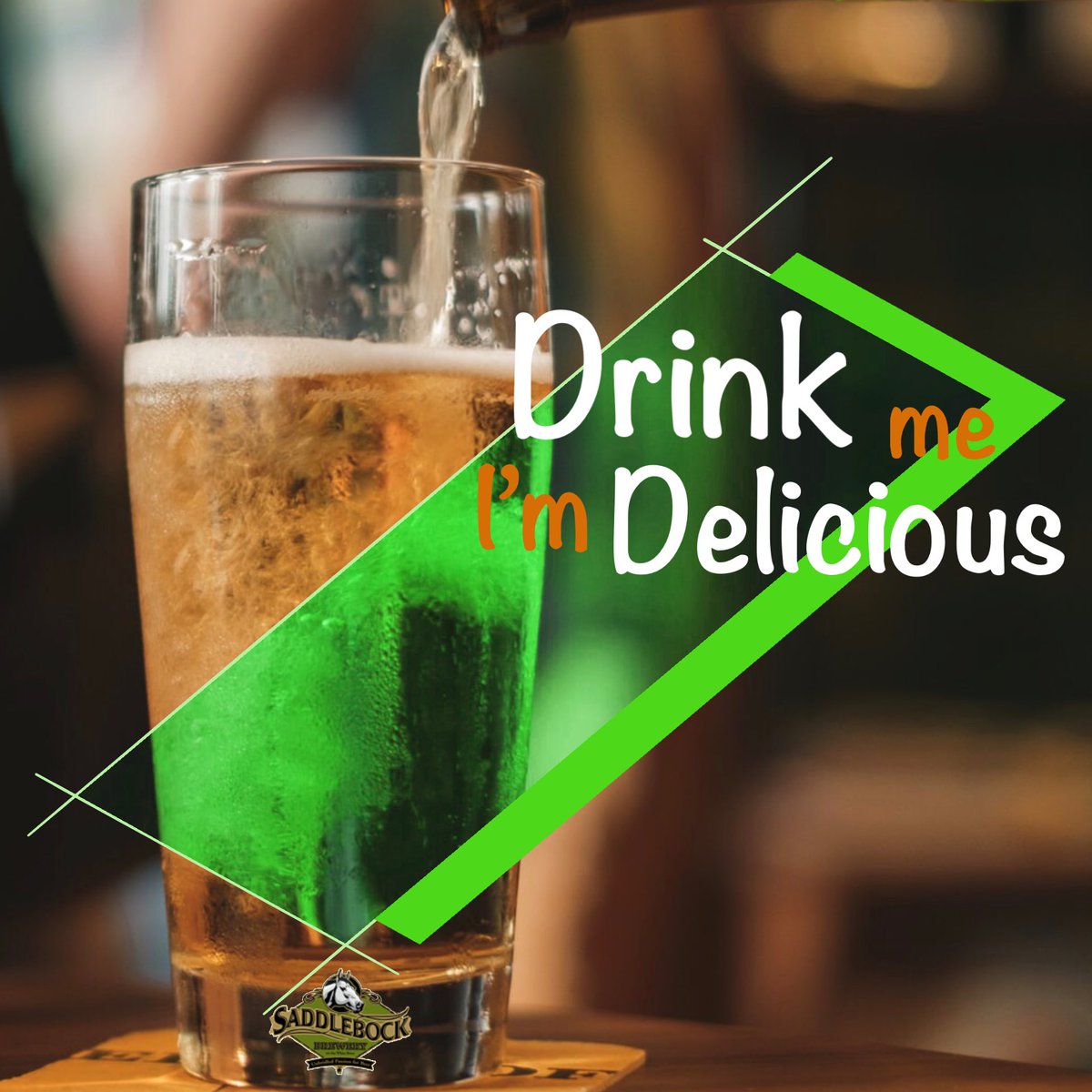 Saddlebock's tweet photo. Drinking good beer can be done alone or 6ft away from a good friend and still be #fun! We have plenty of room, also #food / #beer to go and #StPaddysDay specials #today as well. 

#HappyStPatricksDay #HappyStPaddysDay #cheers #craftbeer #TuesdayMotivation #SocialDistancing https://t.co/kot7HYeqZH