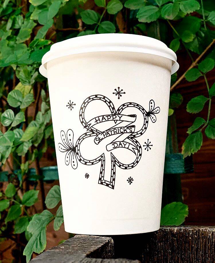 moecoffeeco's tweet photo. Irish" you were coffee.! Happy St.Patrick's day!Get your Irish on and enjoy your day! Who else loves our new cup?Quick update: we are open. You and your health are always our priority.#saintpatricksday #march2020 #saintpatricksday2020 #coffee #bestcoffeeshop https://t.co/C9domSP6Fb
