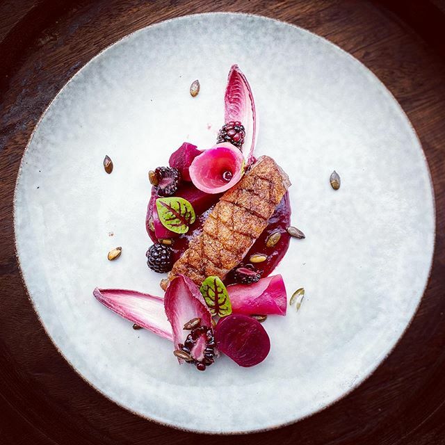 Trying to be creative with leftovers and fridge items! Had some amazing leftover pickled baby beetroot and salt baked candy beetroot from a @flavourology event I worked for last weekend and also had some duck breast and blackberries in the fridge so made… ift.tt/2Uebq5p