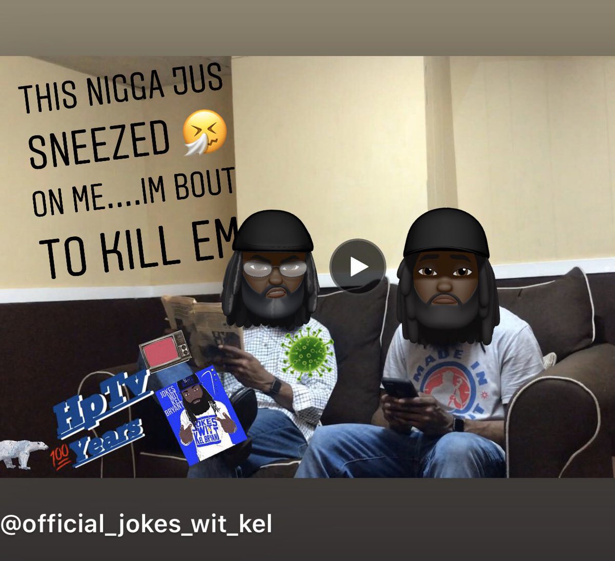 ComedianKel's tweet photo. Ain’t been On Here In A whole But I Jus Dropped a #NewVideo On IG &amp; Facebook #Covid19 #RonaV  @ComedianKel  On Facebook @Official_Jokes_Wit_Kel On IG https://t.co/amdzjeRFcb