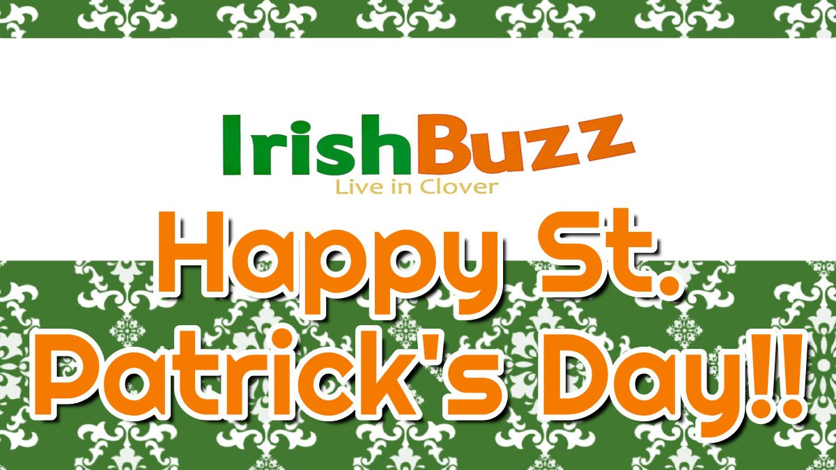—————————————————————————————————

Sending our best to all — whether you're reveling or not.

Lá fhéile Pádraig sona dhaoibh!

                                                    💚

                                       ☘️#StPatricksDay 

—————————————————————————————————