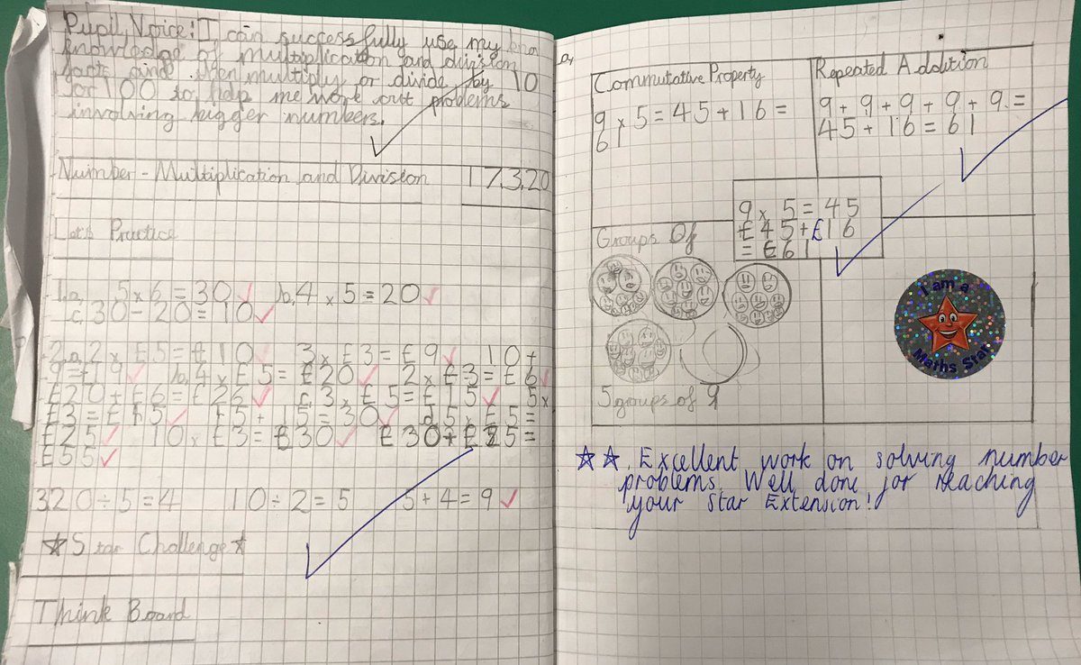CorpusChristi_K's tweet image. P4 can solve problems involving a combination of addition, subtraction, multiplication and division. ➕➖✖️➗They created Think Boards for their Maths Buddy to work out. We’ll be creating boards for #fractions tomorrow. #explainit @MathsScot @glasgowcounts @mathsnoproblem