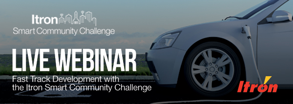 wlazar's tweet photo. Are you interested in participating in Itron’s #SmartCommunityChallenge? Join our webinar today at 11am PST / 1pm PST to learn more about this exciting opportunity! #smartcommunities #smartgrid #smartcities #IoT #evs #resilientcities Register here: https://t.co/ZfqSpnT31V https://t.co/wJC1YANM8T