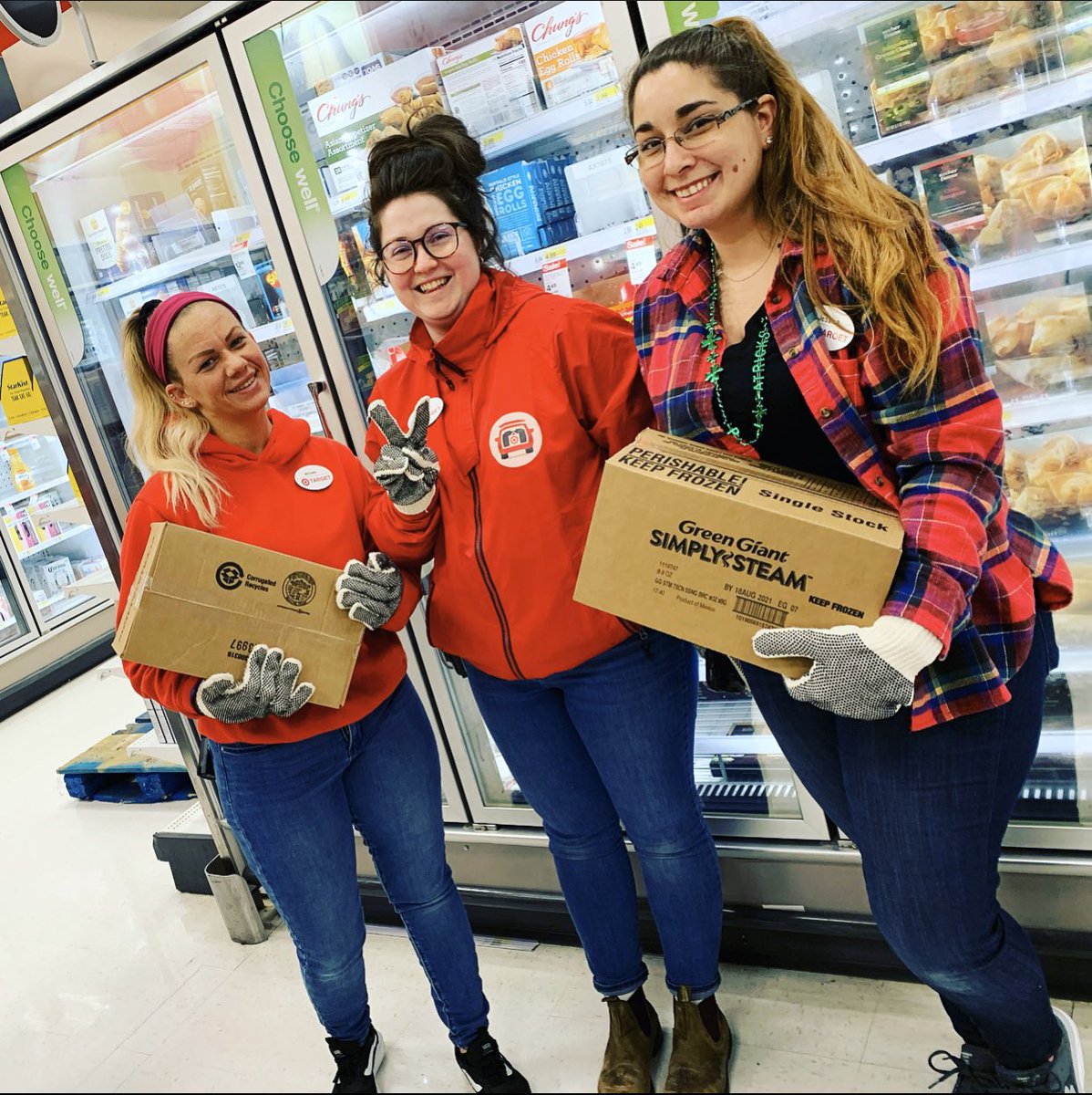Could not be more proud of these ladies! These last two weeks they have been helping wherever is needed between food, opu, sfs they are unstoppable and I am so thankful to have them on my team! Appreciate all of your hardwork especially during times like these! #teamwork