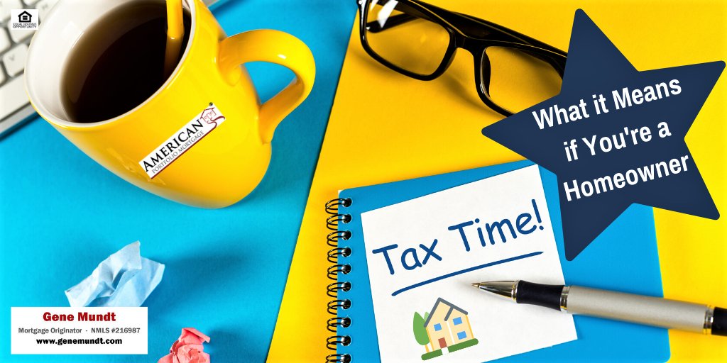 Tax Time: What it Means if You're a Homeowner #PayingTaxes #FilingTaxes #TaxesAndHomeownership …mundtchicagolandmortgage.blogspot.com/2017/02/tax-ti…