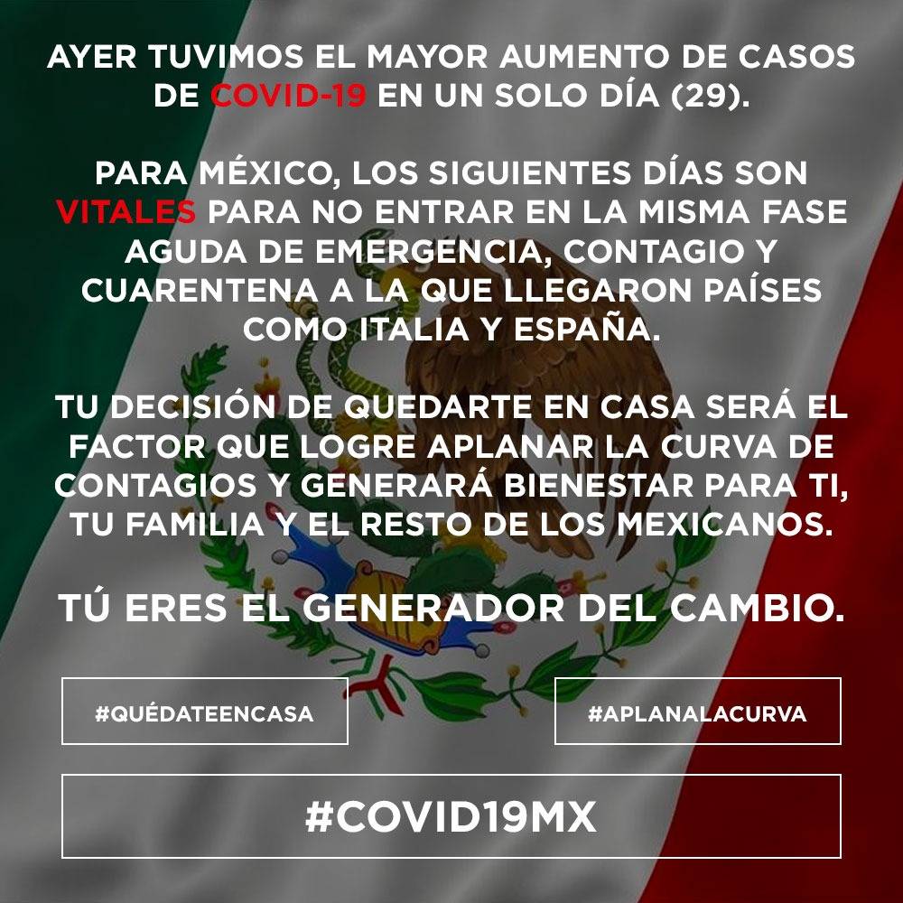 zoetheband's tweet photo. #QuédateEnCasa #AplanaLaCurva #COVID19MX https://t.co/3cfZJmL2PC