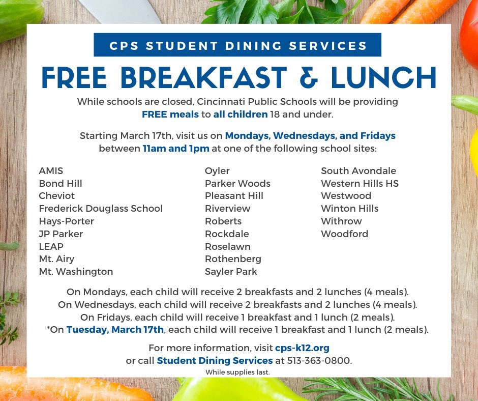 SheehanBrosVend's tweet photo. We have boxed lunches headed to these locations on Friday and will continue to supply them every week as long as we can. We are hurting big time right now..everyone is. Channel that pain in to making a difference. #FlattenTheCurve @IamCPS https://t.co/iWjoQ2ESQY
