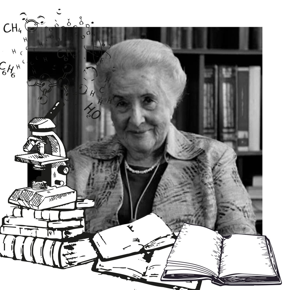 Arteaga_Latam's tweet photo. #DeElla🔬👩🔬"La mamá de los científicos" así le dicen sus alumnos a esta mujer que a pesar de los estereotipos de la época, no se casó ni tuvo hijos, decidió luchar por entrar a la universidad a estudiar microbiología. Hablemos de Ángela ➡ https://t.co/WT3xUOSUZW https://t.co/lD6qo4w7Bn