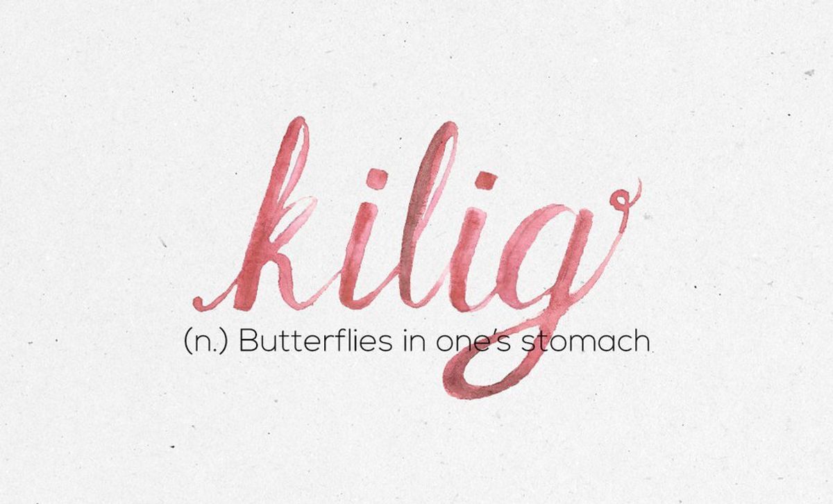 lcotyler's tweet photo. LCOT Word of the Week: Kilig (n.) butterflies in one stomach, a feeling our students know too well before taking their tests! ￼ #lcotyler  #adulted #wordoftheweek https://t.co/RGDIjKCeg1