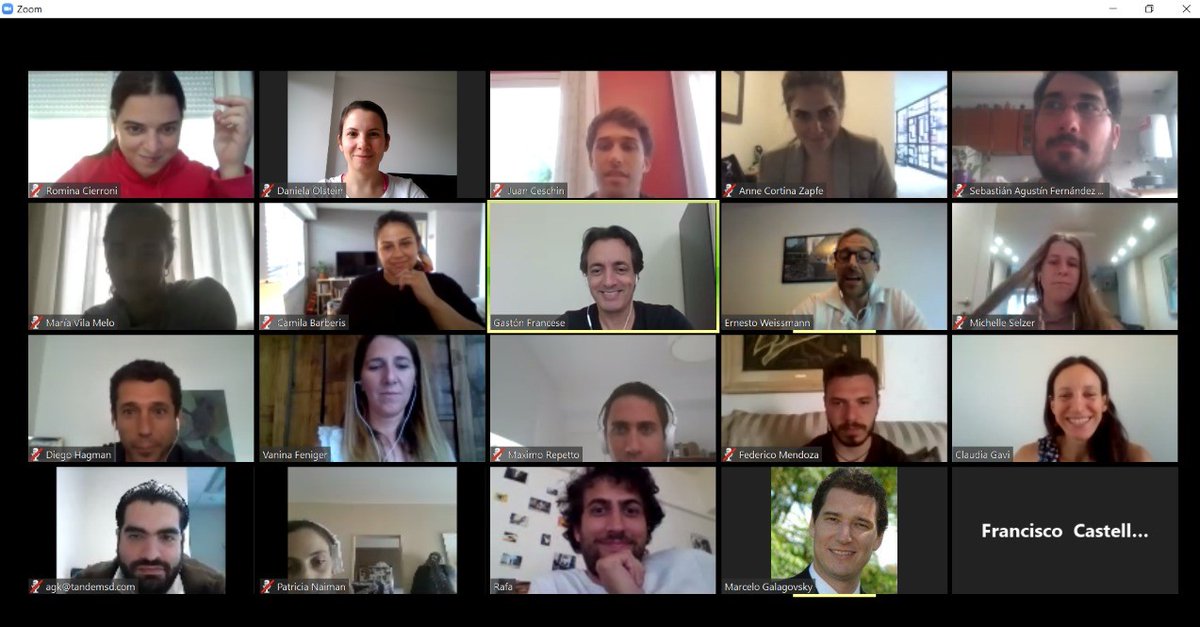 En Tandem estamos trabajando en forma remota con nuestro equipo y con nuestros clientes para asegurar la calidad y continuidad de todos los servicios. 
#Coronavirus #Mejordesdecasa