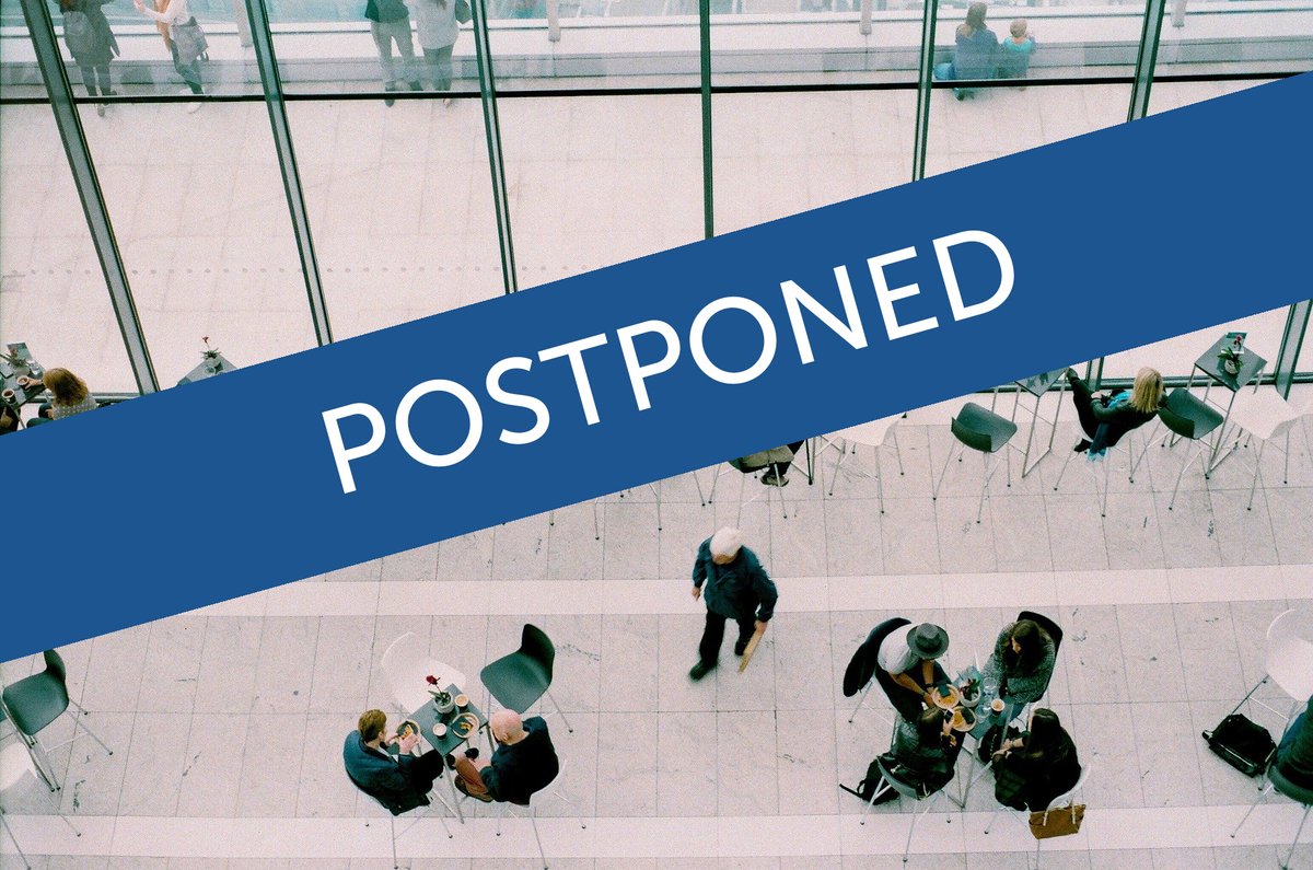The NAEP conference has been postponed, with refunds underway. Further info on the NAEP website: naep-uk.org/2020/03/17/nae…