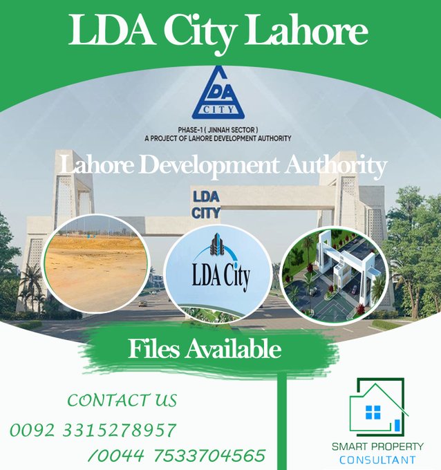 smartpropertyco's tweet photo. LDA City Lahore

File Available

more details contact0:044-7533704565/0092-3315278957 https://t.co/ClYKVMOjLK