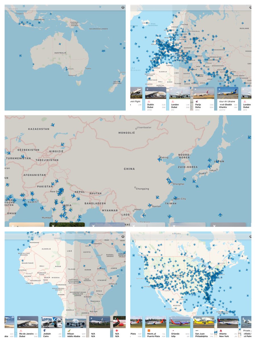 MP131's tweet image. Airplains in the air versus   #COVID2019 at 18:15