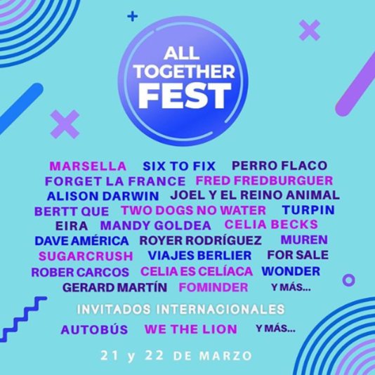 Disfruta este fin de semana del "All Together Fest", como es obvio, desde el sofá de tu casa!!!
<a href="/DisparateSound/">Disparate Sound</a> #AllTogetherFest #LaVidaEsUnFestival

lunaconritmo94.webnode.es/la-vida-es-un-…