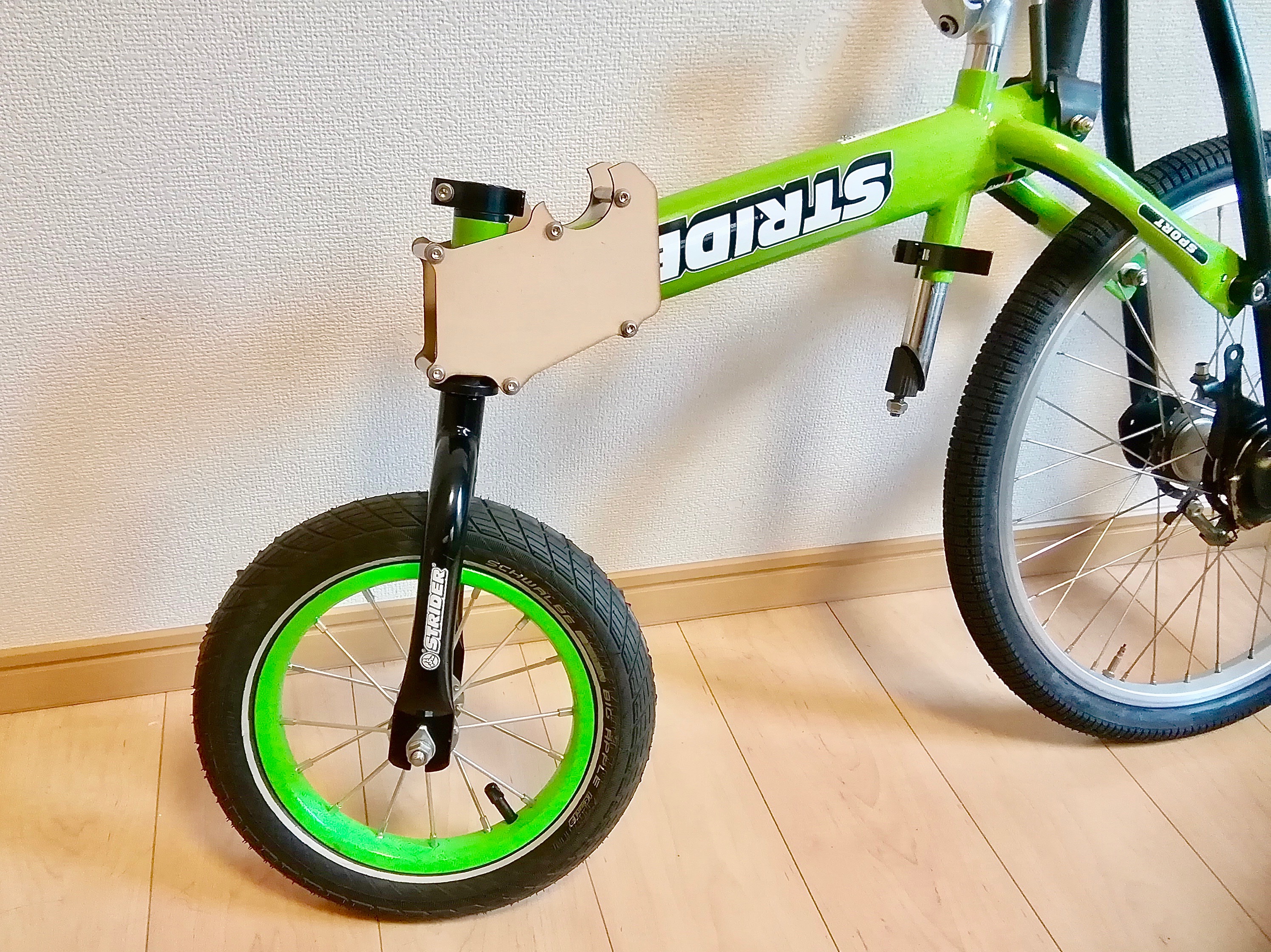 mdfで自転車作ってみた