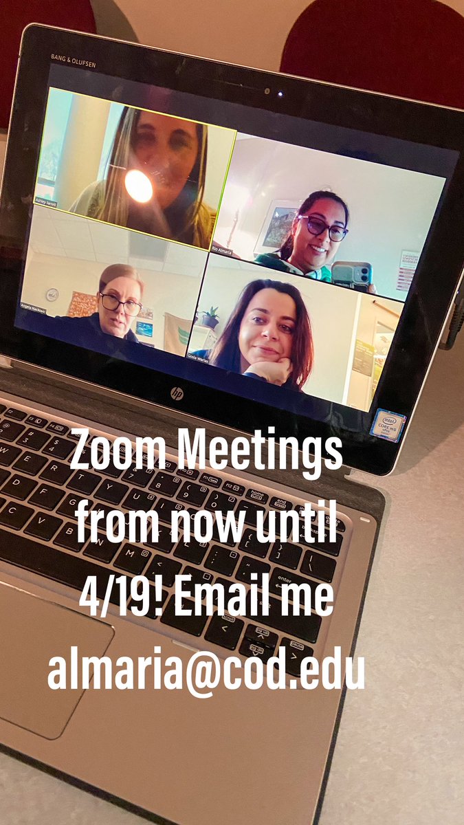 RioSACOD's tweet photo. High School counselors! Do you have questions for me? Or do your students?? We can set up zoom meetings! https://t.co/vGY3Iyl7oD