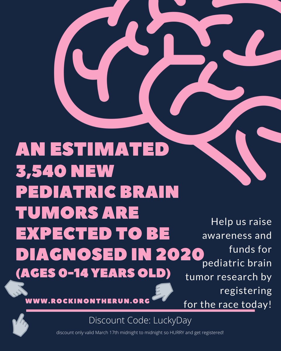 RockinontheRun's tweet photo. Everyone can make a difference! 🎗💜
Help us reach our donation goal and save a little $$ by registering today with this discount code!
#PediatricCancer #RockinontheRun #cancersucks #5k #run614 #run740 #run937 #walk #race2020 #SilentAuction #raiseawareness #MakeADifference https://t.co/EdHY0A0gVM