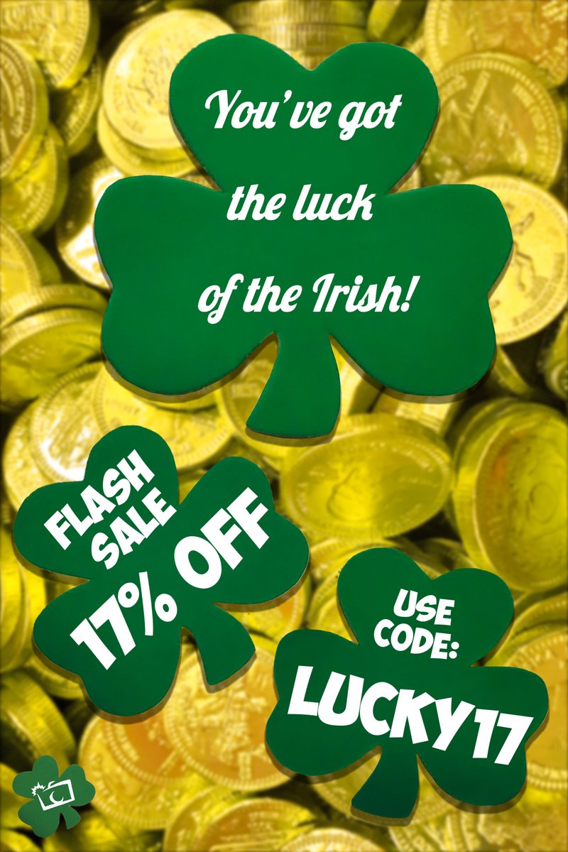 Island_Photo's tweet photo. May the luck of the Irish be with’ya! 🍀
Along with your extra luck today, we bring you...

✨ A 17% OFF FLASH SALE! ✨

Use code: 
‼️LUCKY17‼️
when you checkout, and don’t miss out!

#stpatricksday #stpatricksday2020 #shamrock #lucky
#islandphotony #longislandphotography https://t.co/xWEwHu3kU7
