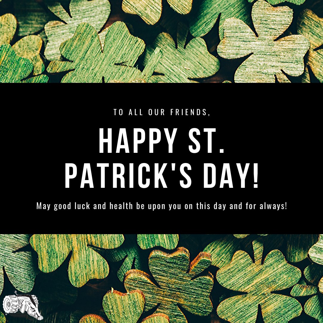 LegendaryMudHog's tweet photo. Eat, drink, and be Irish (from the safety of your home 😉)! Happy St. Patrick's Day! 🍀 https://t.co/AFwWyenDk3