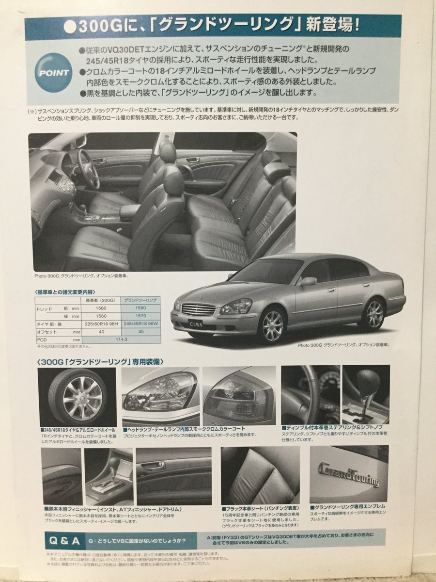 前期50シーマ 専用出品 F50 シーマ 販売マニュアル