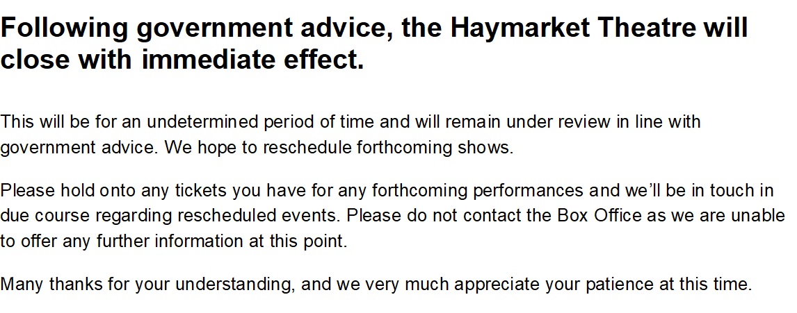 Leicester Haymarket Theatre (@leicester_ht) on Twitter photo 