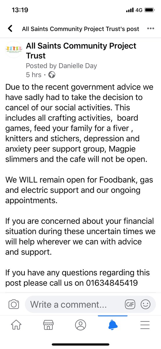 Please see our update below....