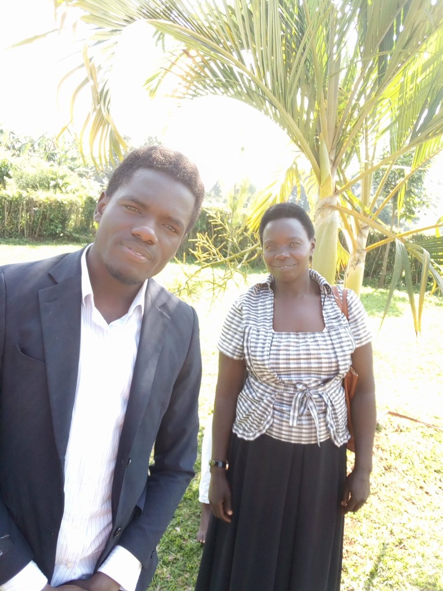 A humorous touch is always welcome , its i and MaMa Abwooli