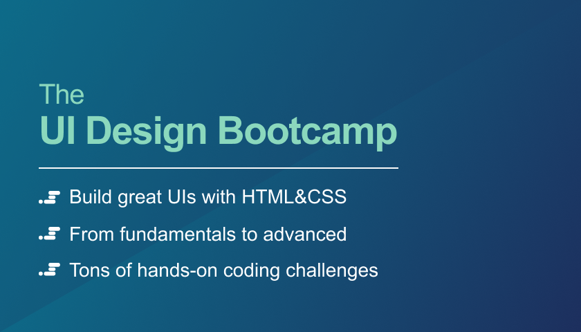 scrimba's tweet photo. 🔥Course launch 🔥

The UI Design Bootcamp by @designcoursecom

This course will teach you to build beautiful and well-functioning UIs using HTML and CSS 🛠

It's filled with interactive coding challenges to ensure that the knowledge sticks with you 🧠

https://t.co/PA3vT82Wr9 https://t.co/EbLCjUqld4