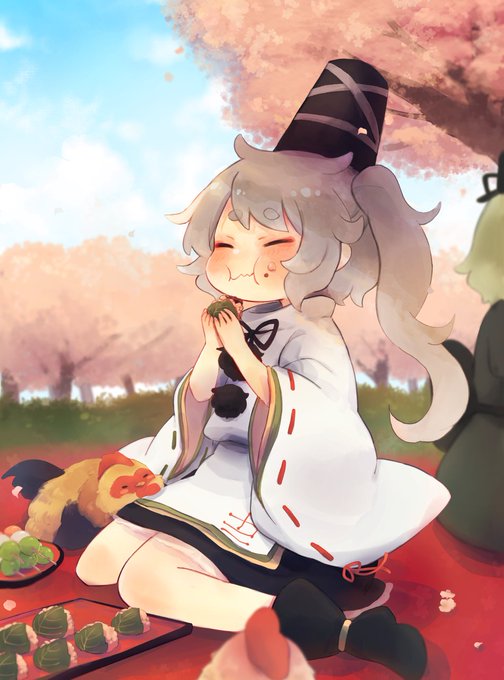 お花見布都ちゃん? 
