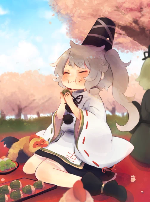 お花見布都ちゃん? 