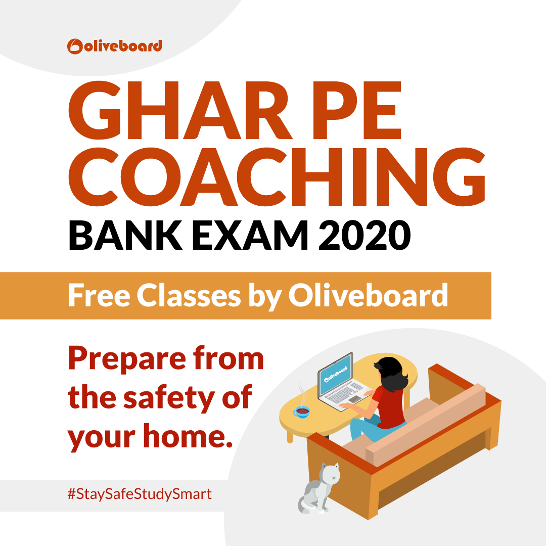 Oliveboard's tweet photo. Introducing 'Ghar Pe Coaching' Course on Oliveboard Edge Platform: A FREE ONLINE COURSE which helps you prepare from the safety of your home.
Enrol here: https://t.co/KRj8jn82kG
#GharPeCoaching #BankExams #Oliveboard #StaySafeStudySmart #FightCovid19 #Covid19 #StaySafe https://t.co/SmWP0QLqtM