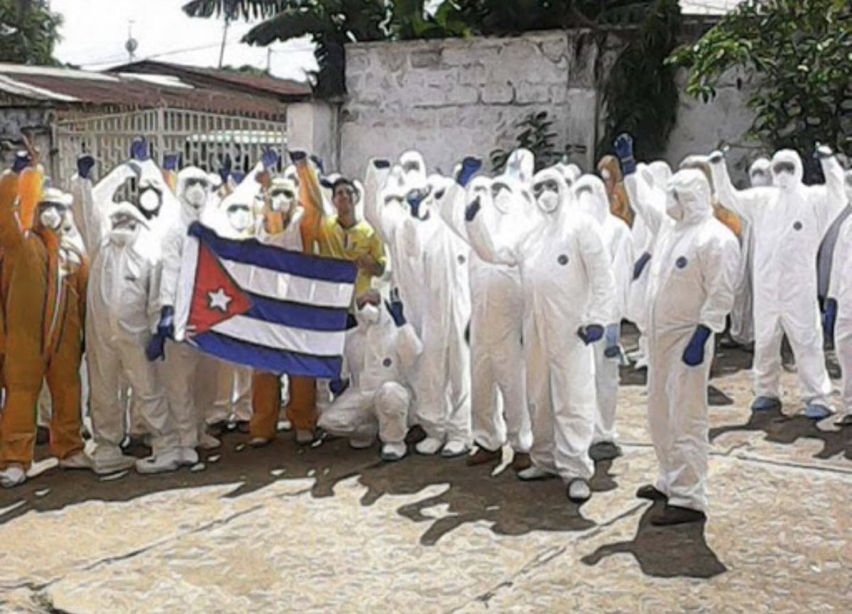 lilianabaron5's tweet image. #CubaTieneElTratamiento #CubaTieneElTratamiento Cuba se solidariza con la humanidad poniendo a disposición del mundo entero el medicamento Interferón y sus médicos para combatir el Coronavirus.