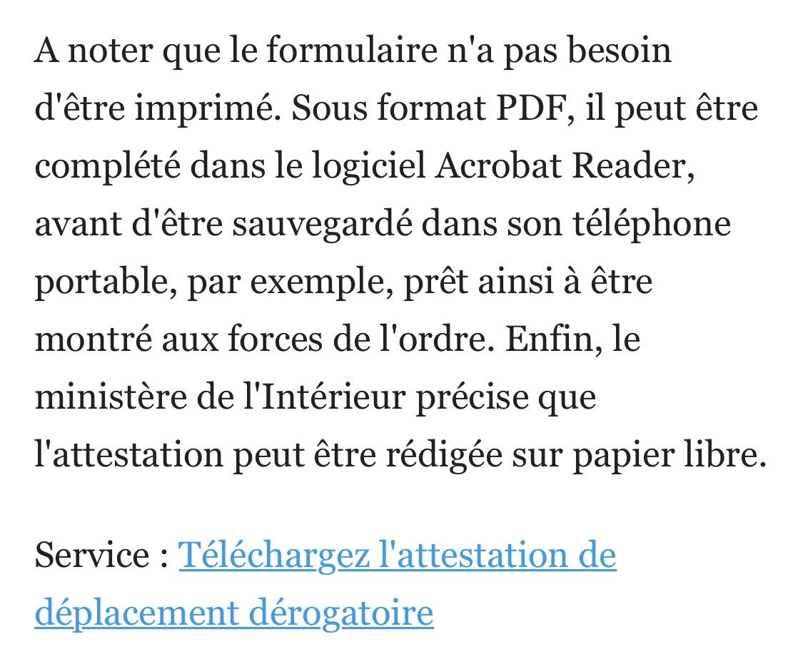 Pratique et Eco-responsable ! 👌🏽
(Remplir le formulaire sur pc et envoyer une copie sur mobile) 
#SolidariteCOVID19
