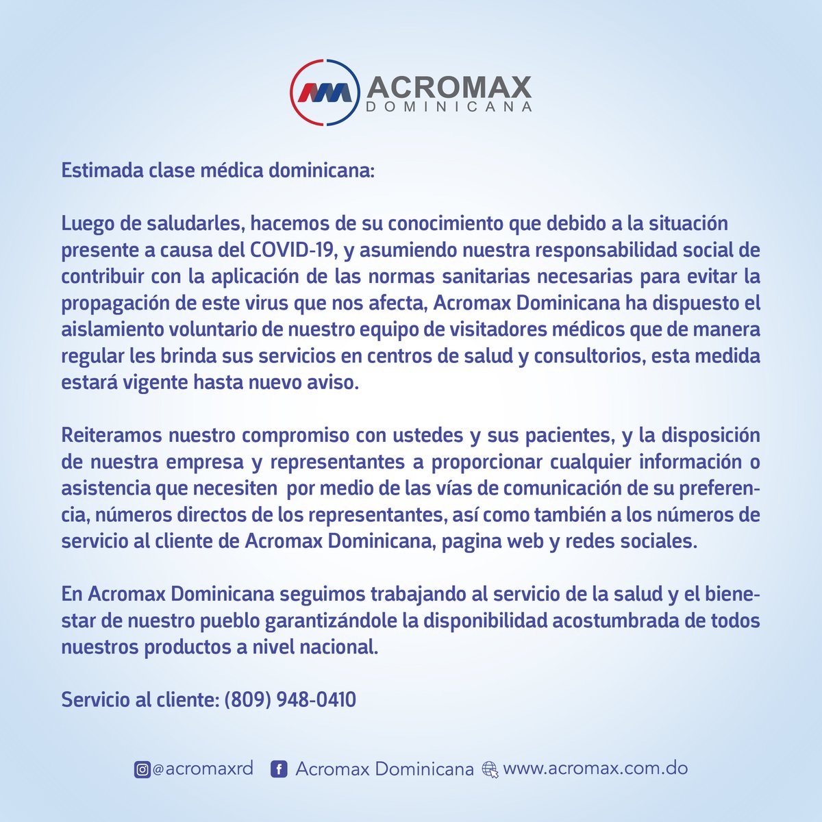 Acromax Dominicana tweet media
