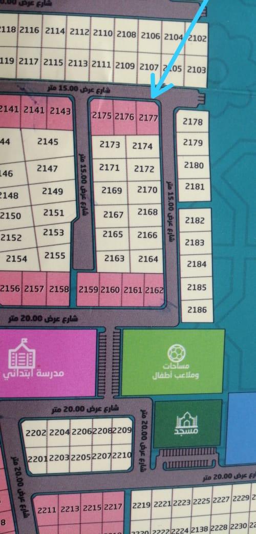 حراج العقار نبذه مخططات ولي العهد 5 6 7 8